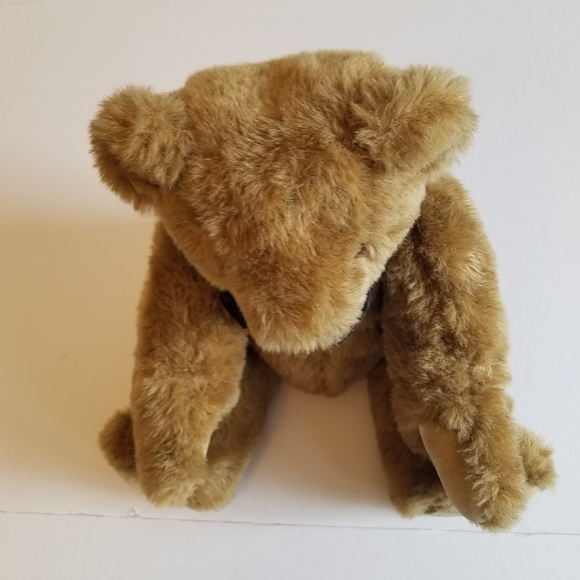 Vermont Teddy Bear Co. Tuxedo Collectible Jointed Bear Plush Brown - Picture 6 of 15